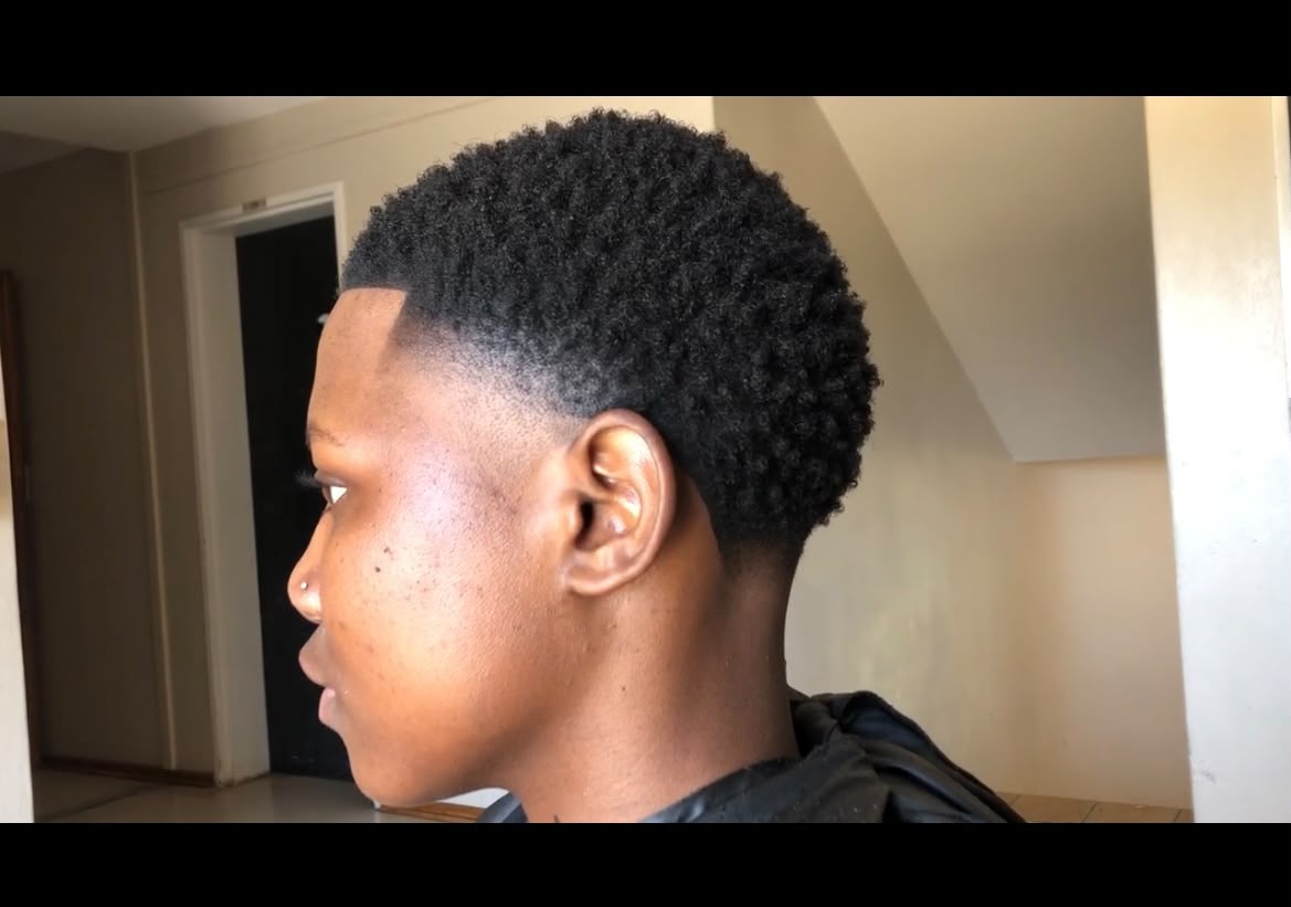 Taper Fade with Dye